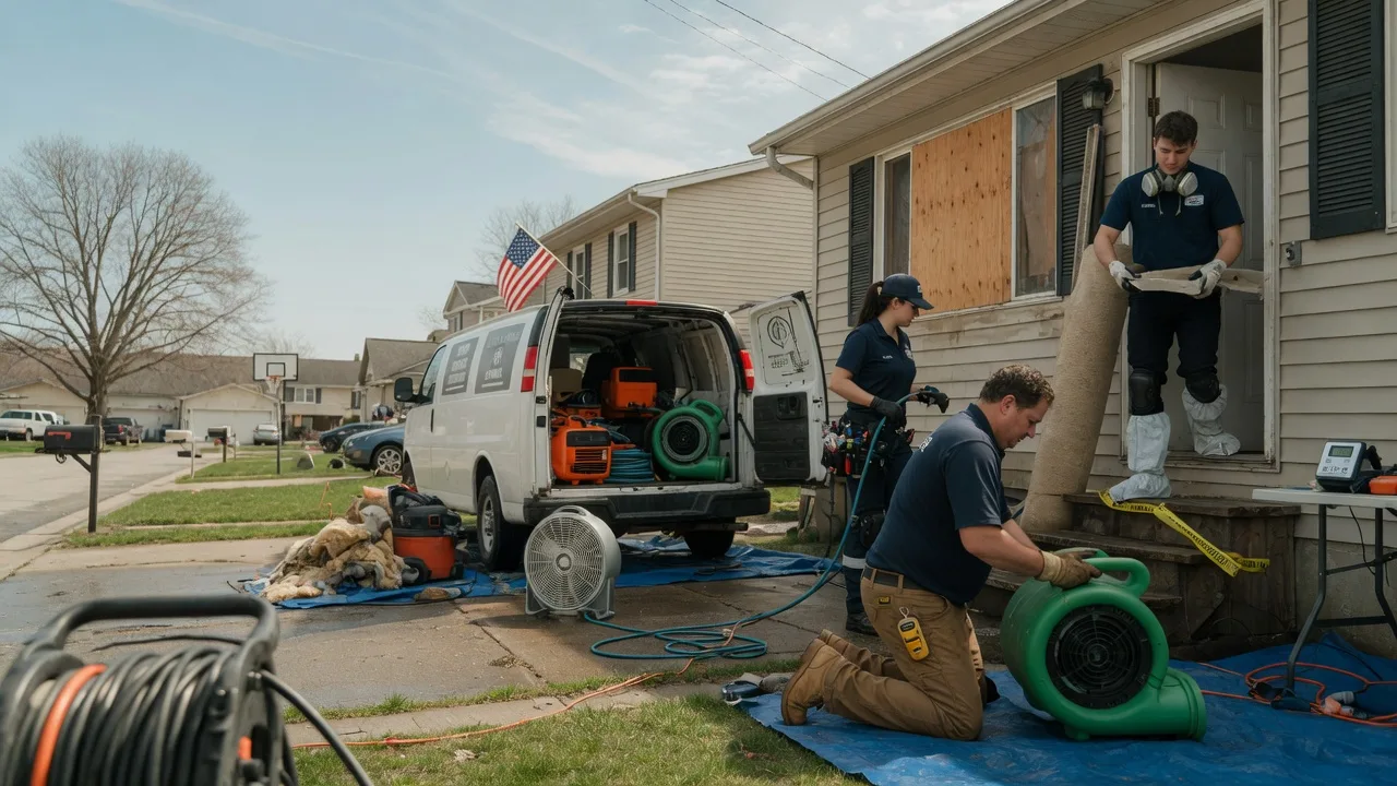 Water Damage Restoration in Julian, NC near me